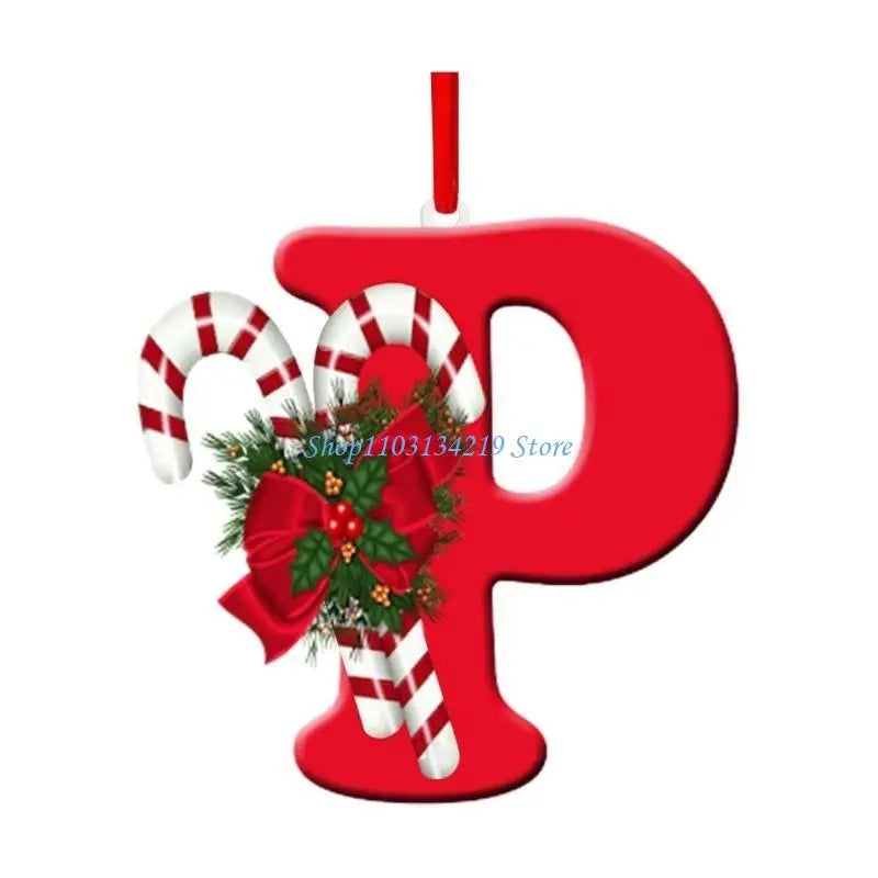 Personalized Initial Christmas Ornaments
