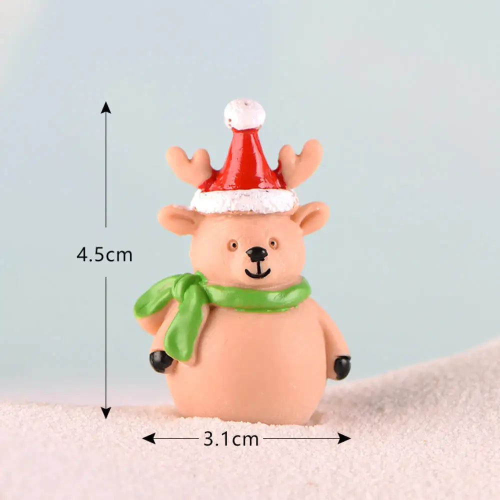Mini Christmas Figurine Ornaments