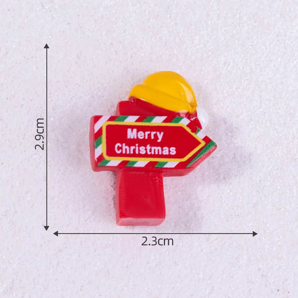 Mini Christmas Figurine Ornaments