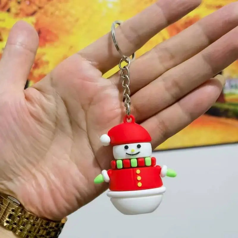 Christmas Silicone Keychain Charms