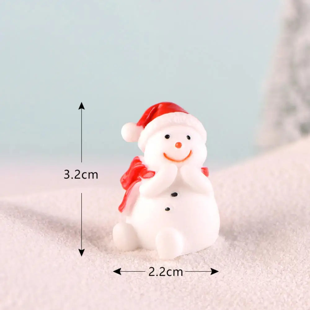 Mini Christmas Figurine Ornaments