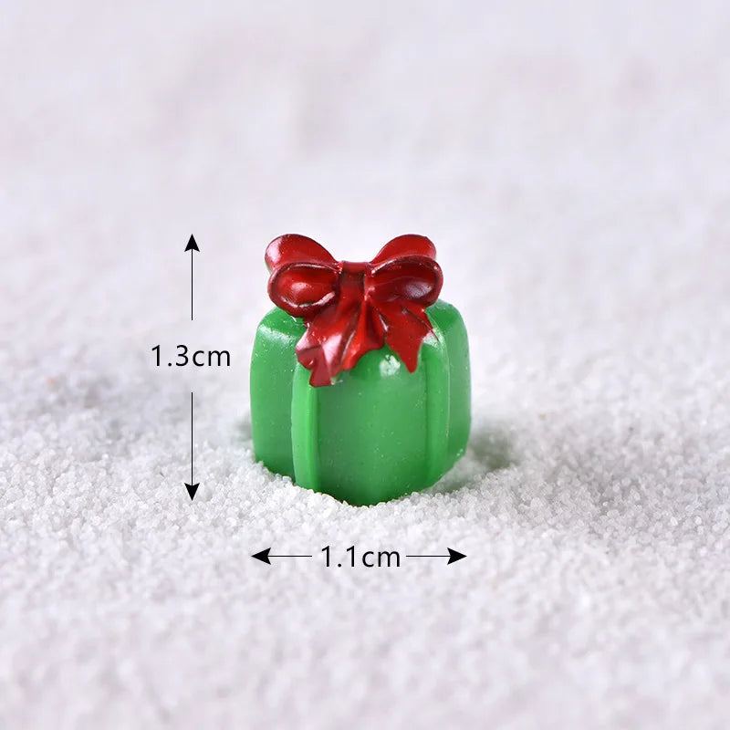 Mini Christmas Figurine Ornaments