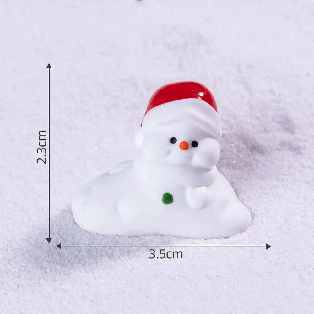 Mini Christmas Figurine Ornaments