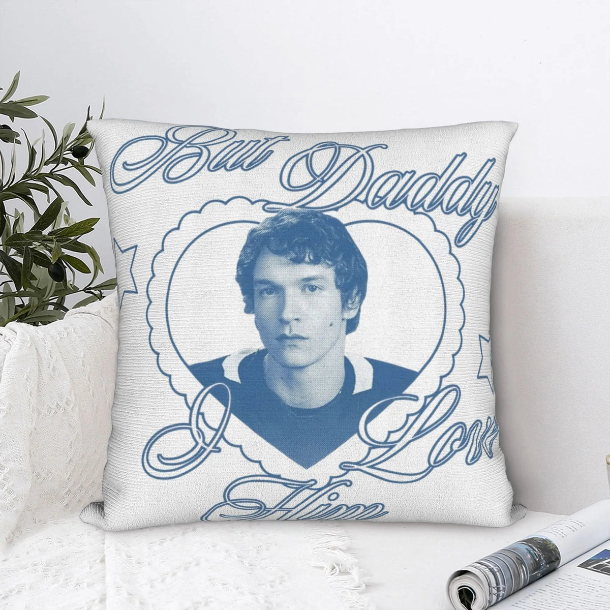 Humorous Rivalry Decorative Pillow Cover