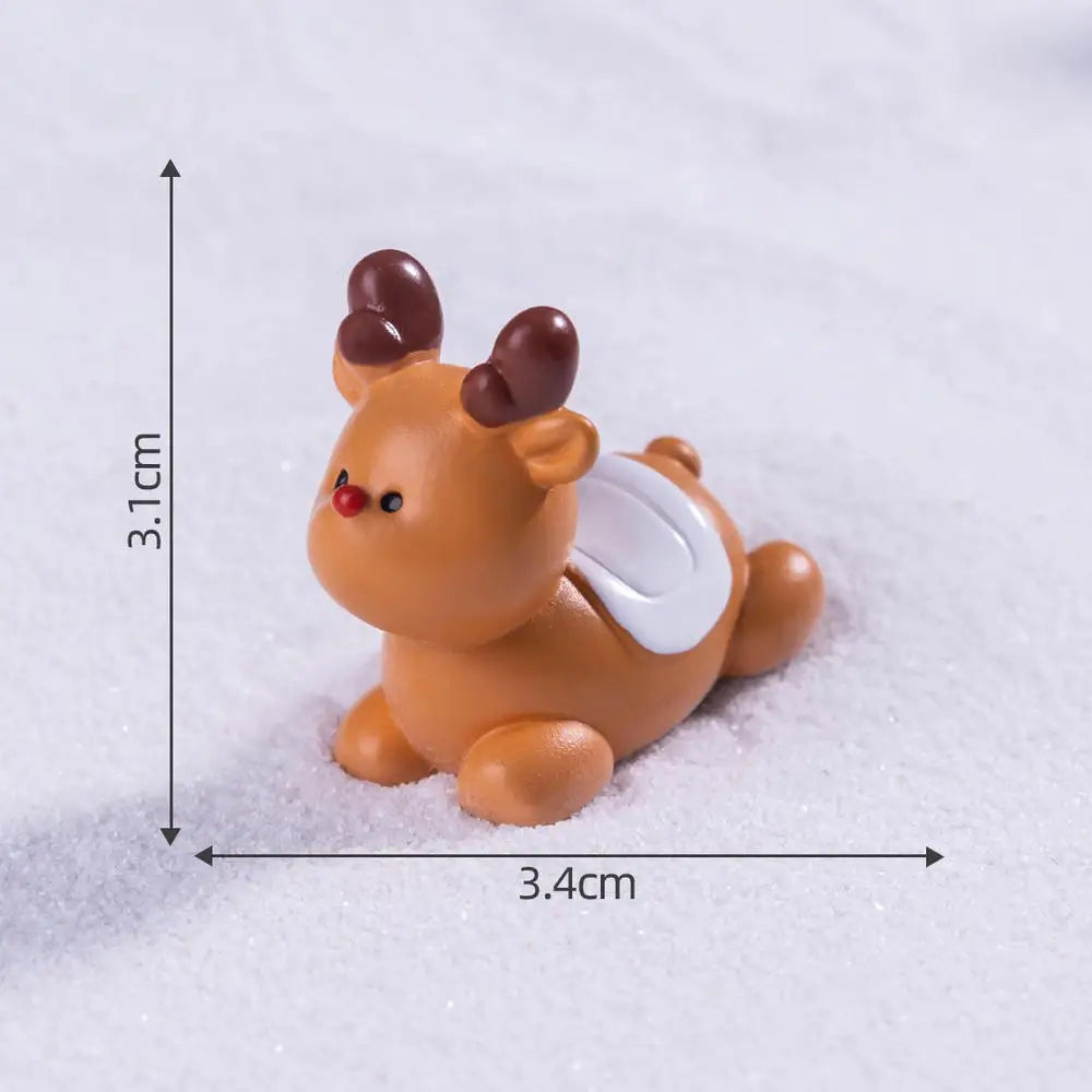 Mini Christmas Figurine Ornaments