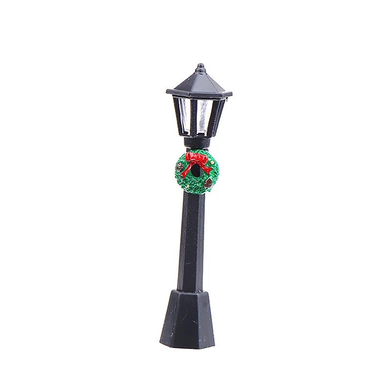 Mini Christmas Village Street Lamps