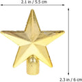 Gold Glitter Christmas Tree Star Topper