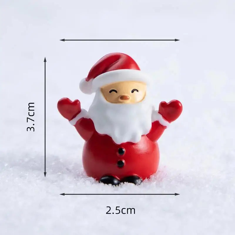 Mini Christmas Village Figurines
