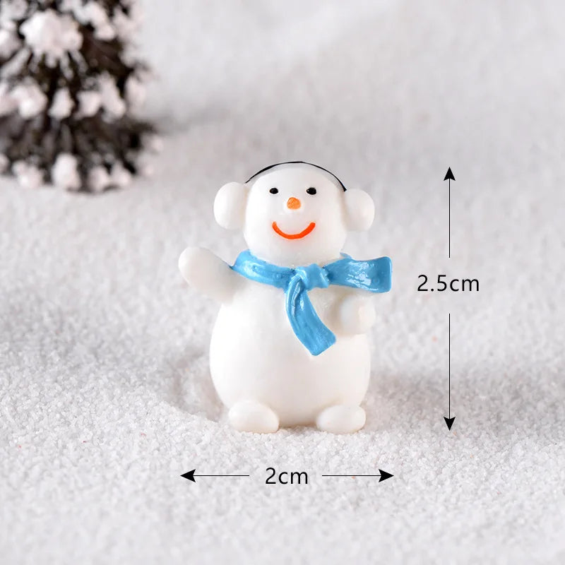 Mini Christmas Figurine Ornaments