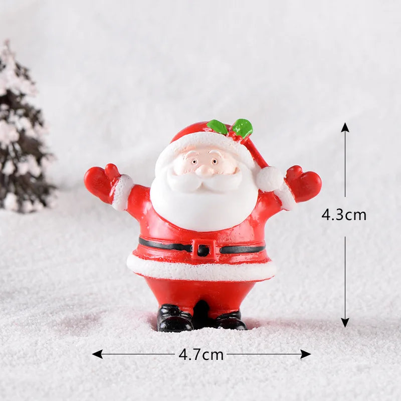 Mini Christmas Figurine Ornaments