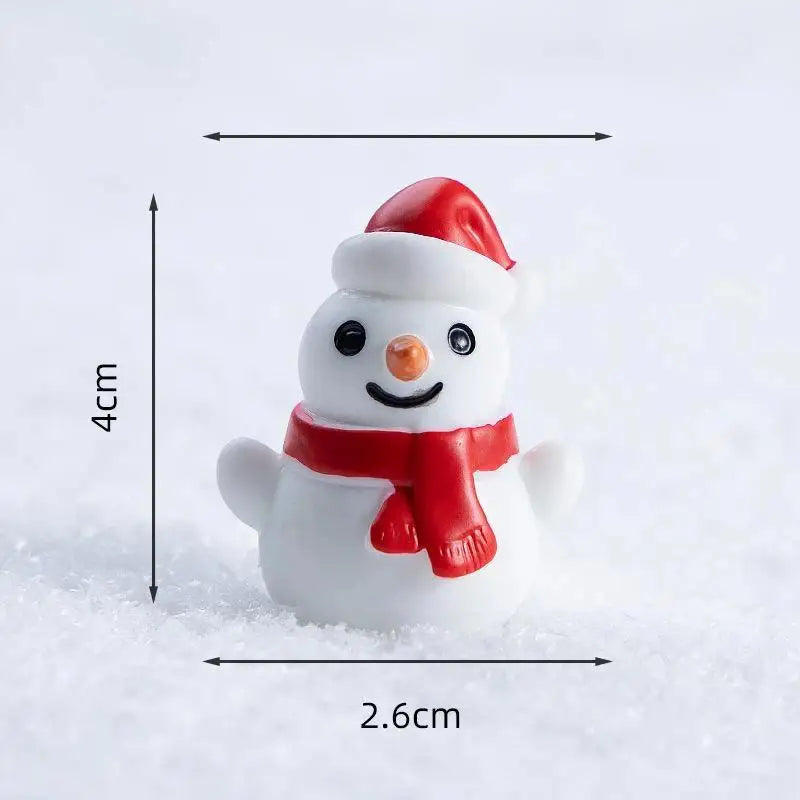 Mini Christmas Village Figurines
