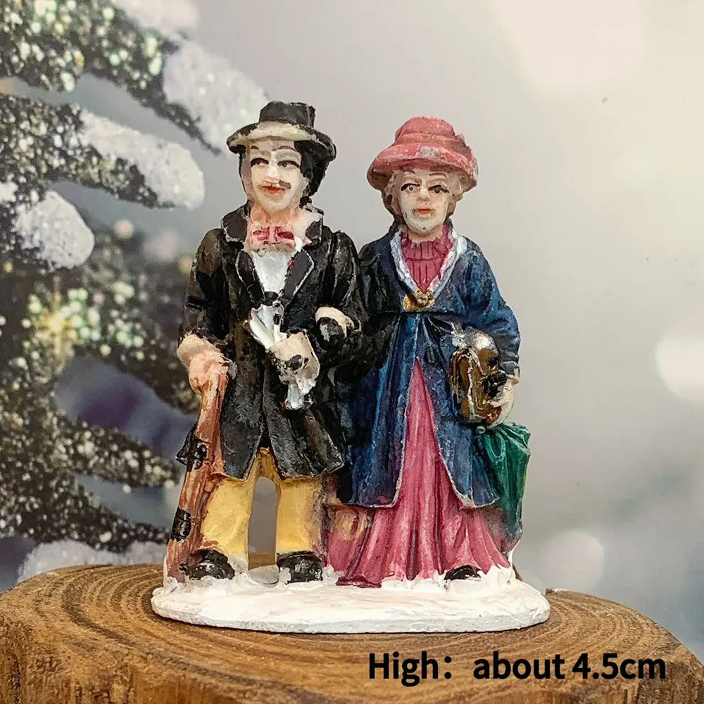Victorian Christmas Caroler Figurines