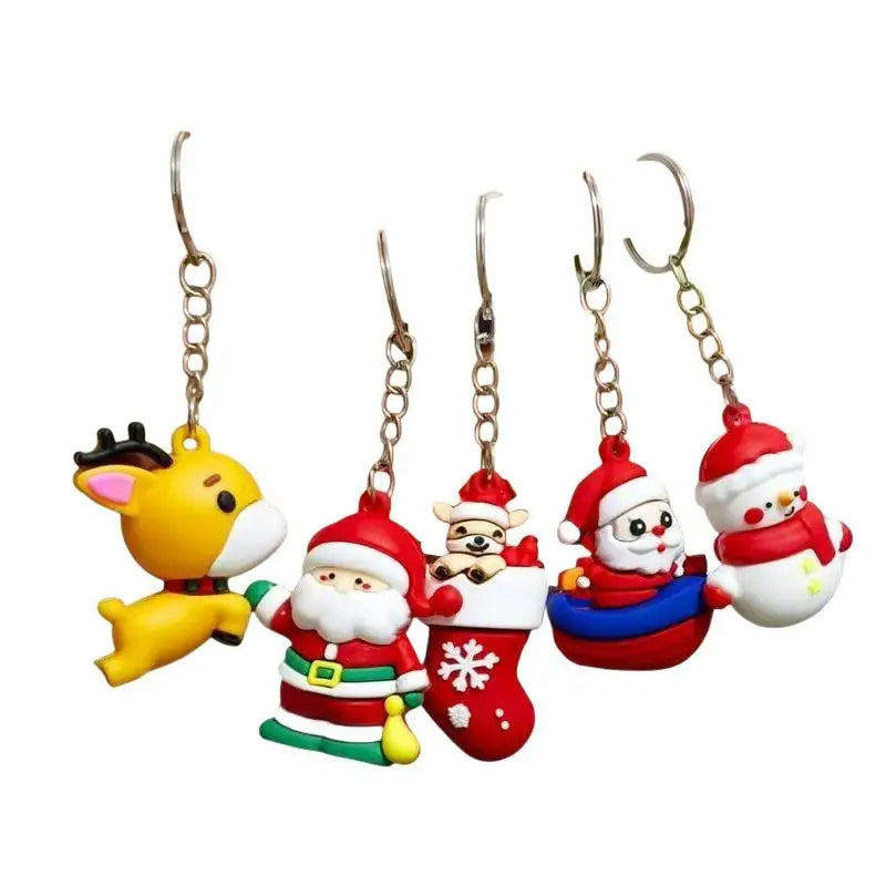 Christmas Silicone Keychain Charms