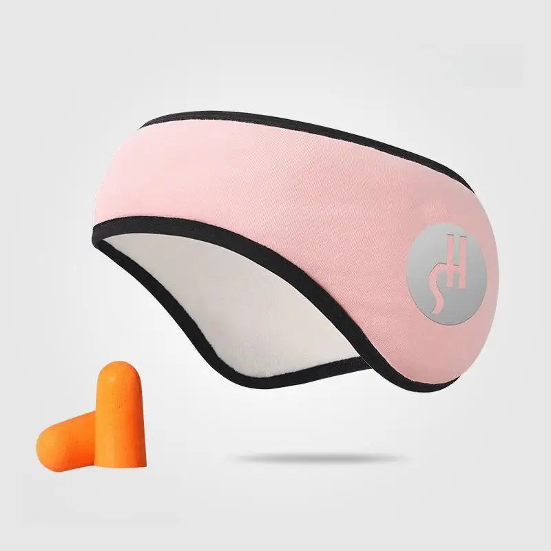 Adjustable Sleep Eye Mask with Noise-Reducing Earplugs