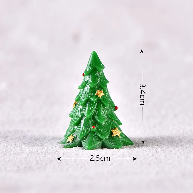 Mini Christmas Figurine Ornaments