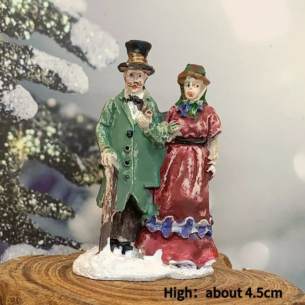 Victorian Christmas Caroler Figurines