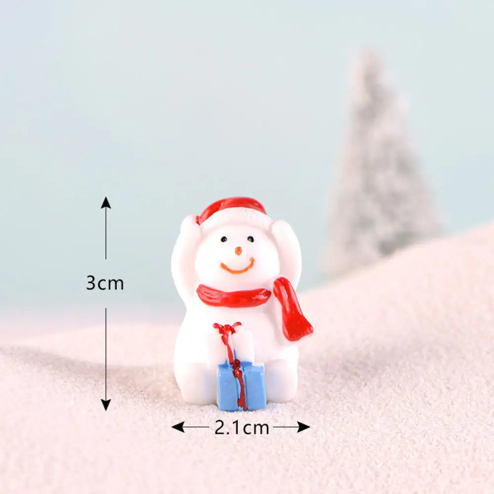 Mini Christmas Figurine Ornaments