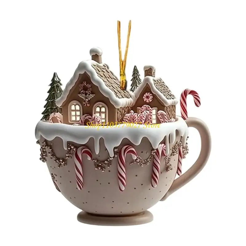 Acrylic Christmas Ornament Set