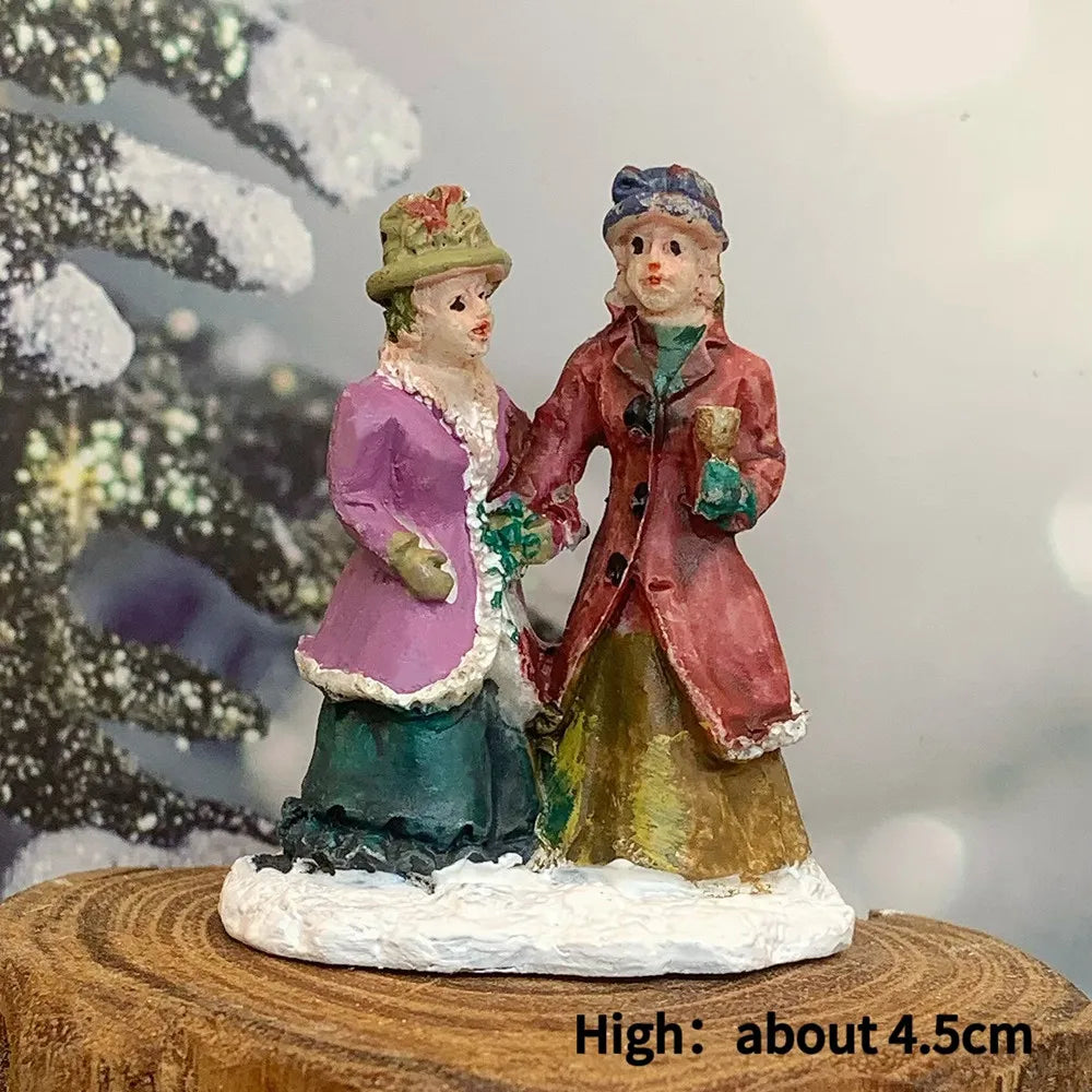 Victorian Christmas Caroler Figurines