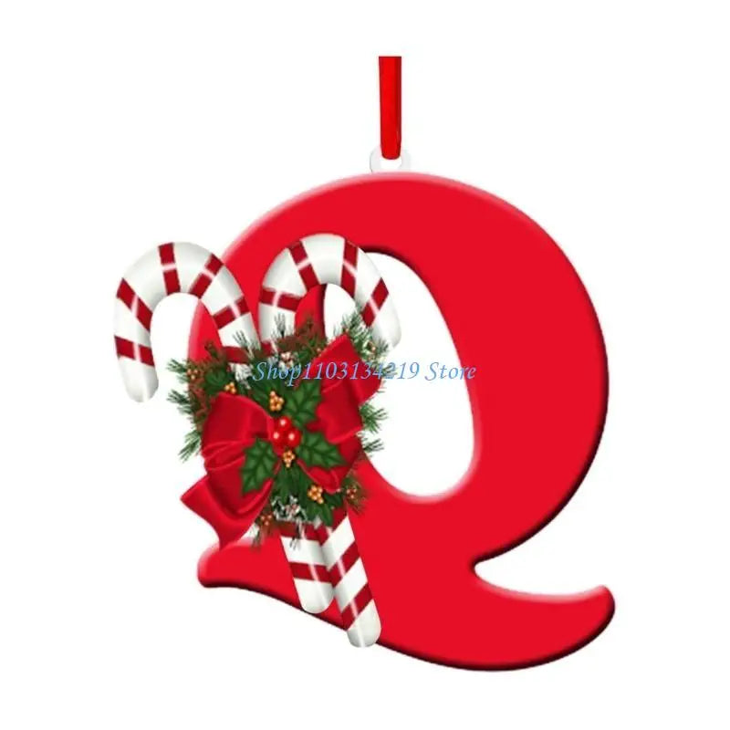 Personalized Initial Christmas Ornaments
