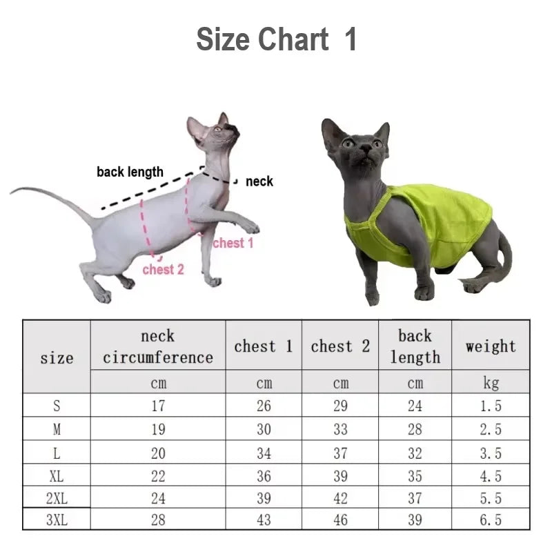 Warm Fleece Sweater for Hairless Cats