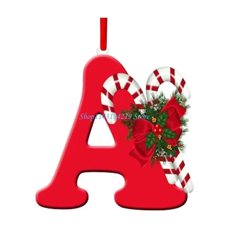 Personalized Initial Christmas Ornaments