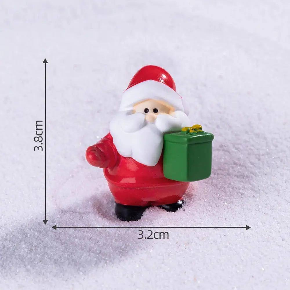 Mini Christmas Figurine Ornaments