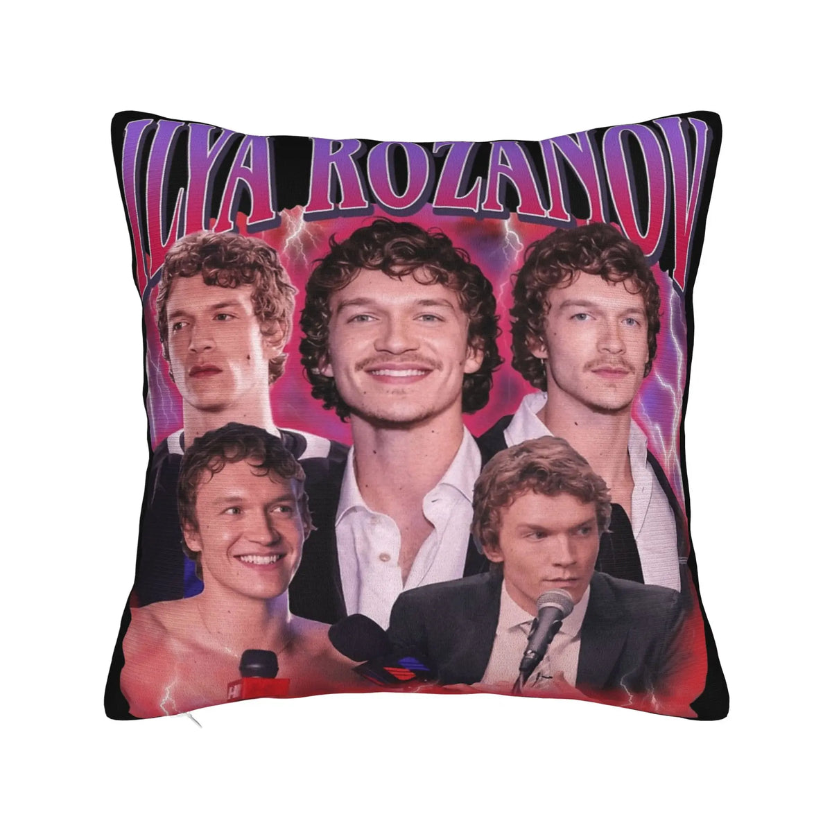 Humorous Rivalry Decorative Pillow Cover