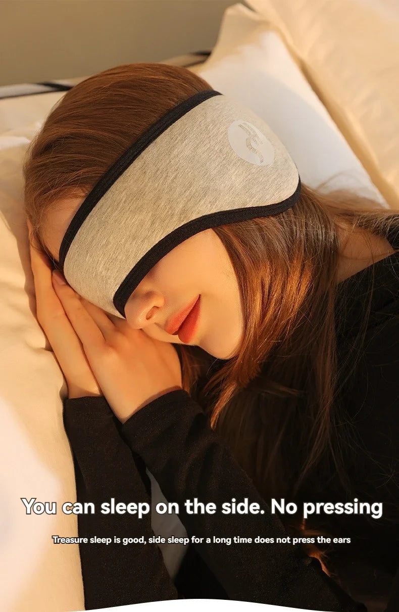 Adjustable Sleep Eye Mask with Noise-Reducing Earplugs
