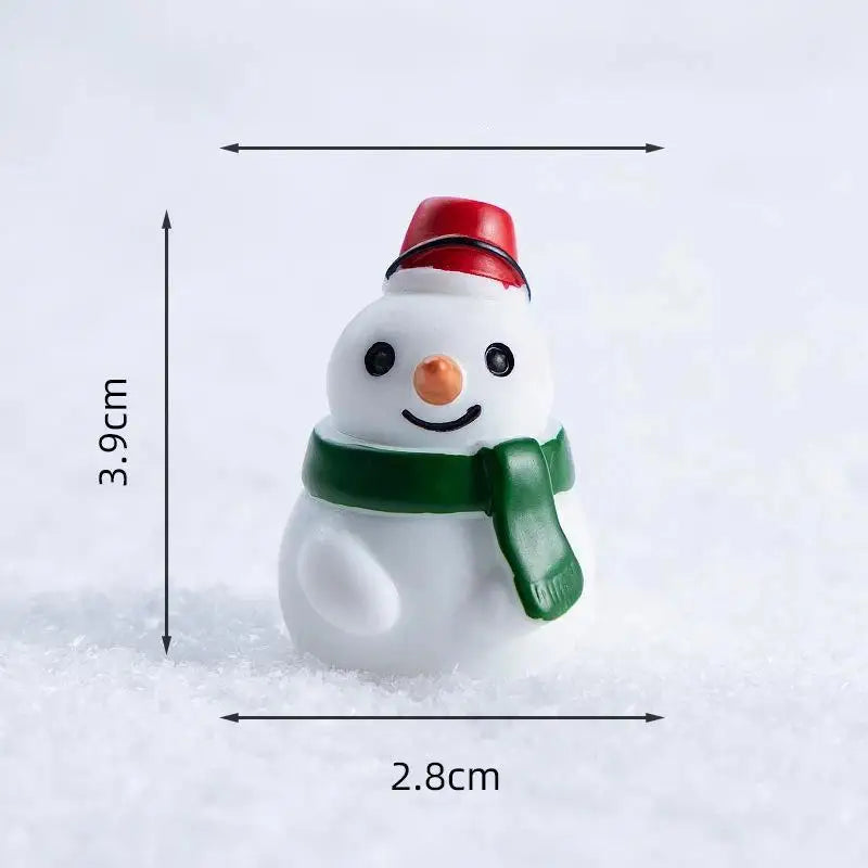 Mini Christmas Village Figurines