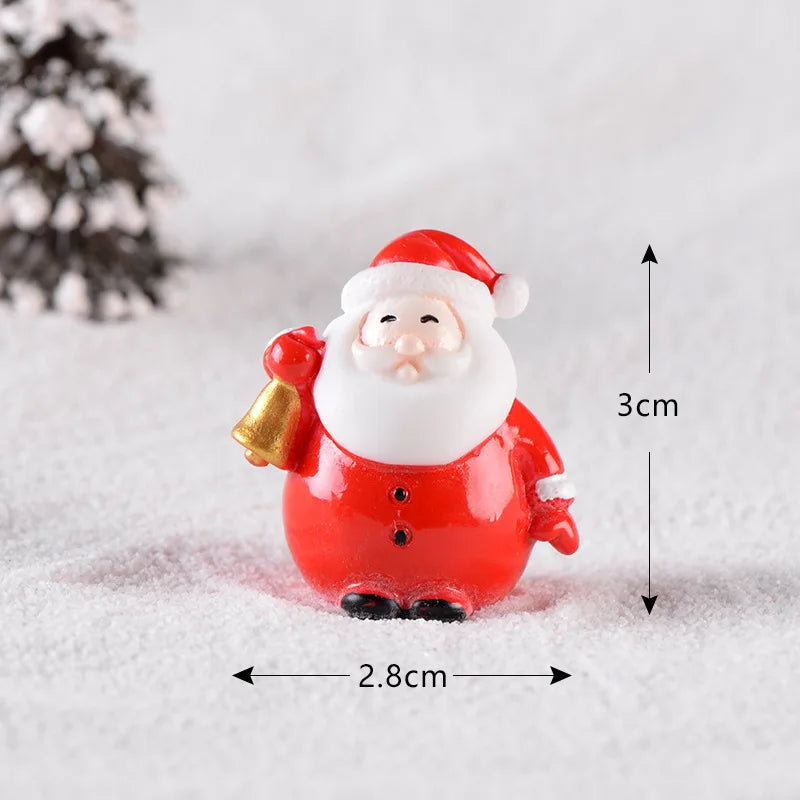 Mini Christmas Figurine Ornaments