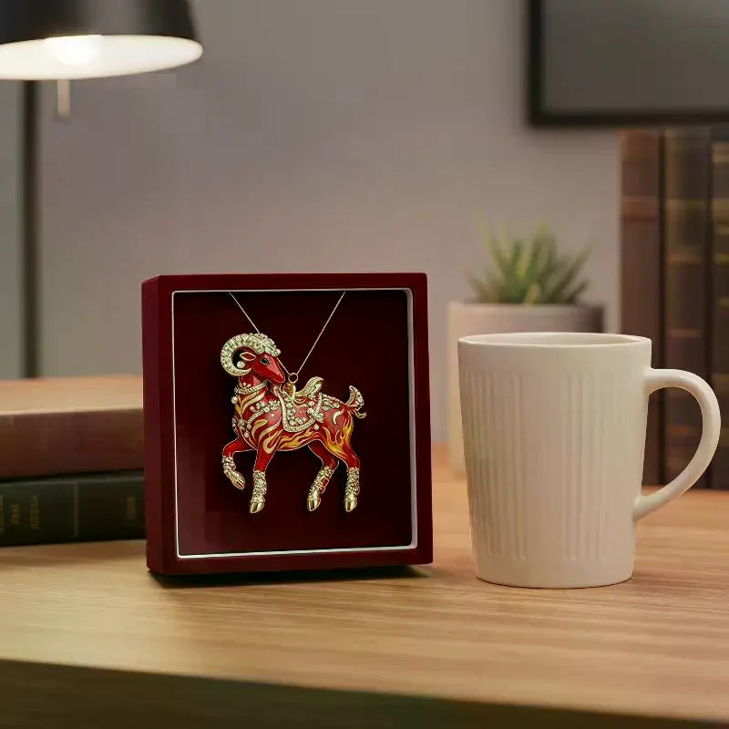 Goat Christmas Tree Ornaments