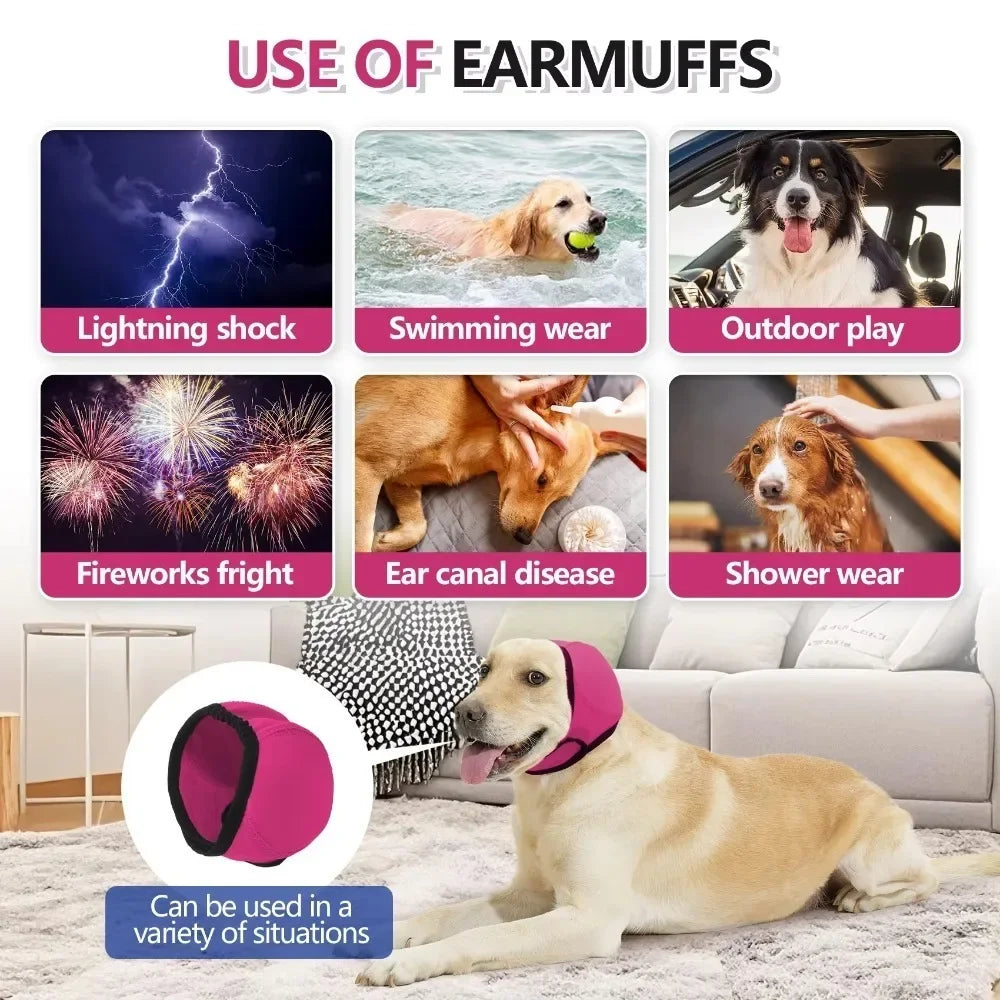 Calming Noise-Reducing Dog Head Cover