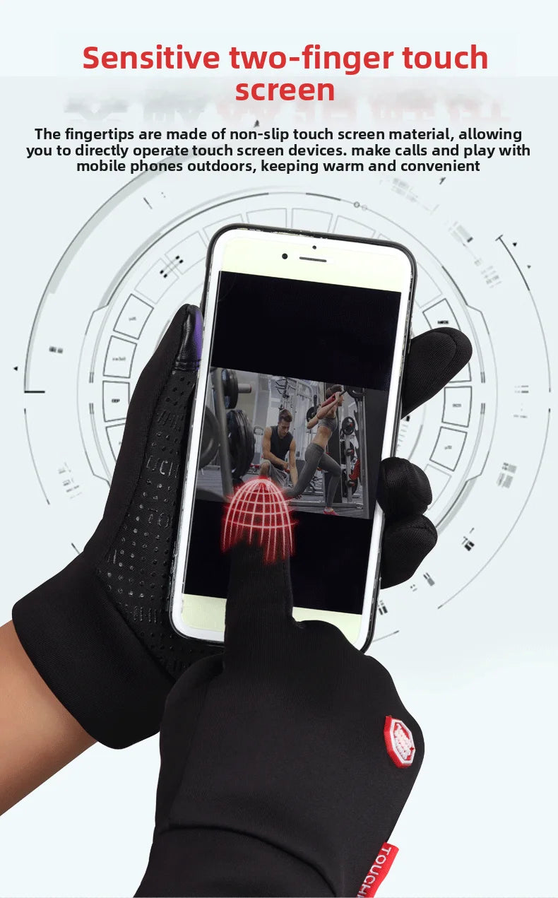 Waterproof USB Heated Winter Gloves