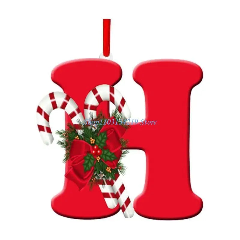Personalized Initial Christmas Ornaments