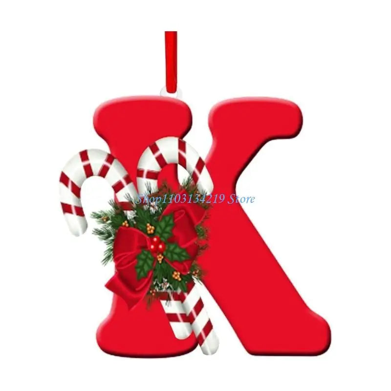 Personalized Initial Christmas Ornaments