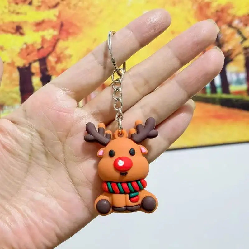 Christmas Silicone Keychain Charms