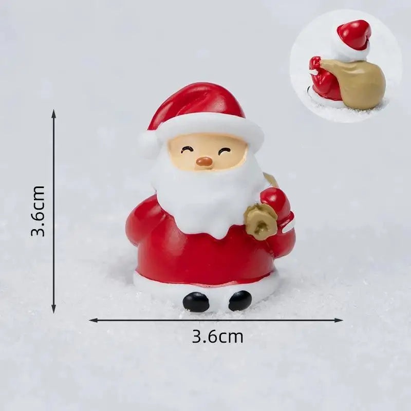 Mini Christmas Village Figurines