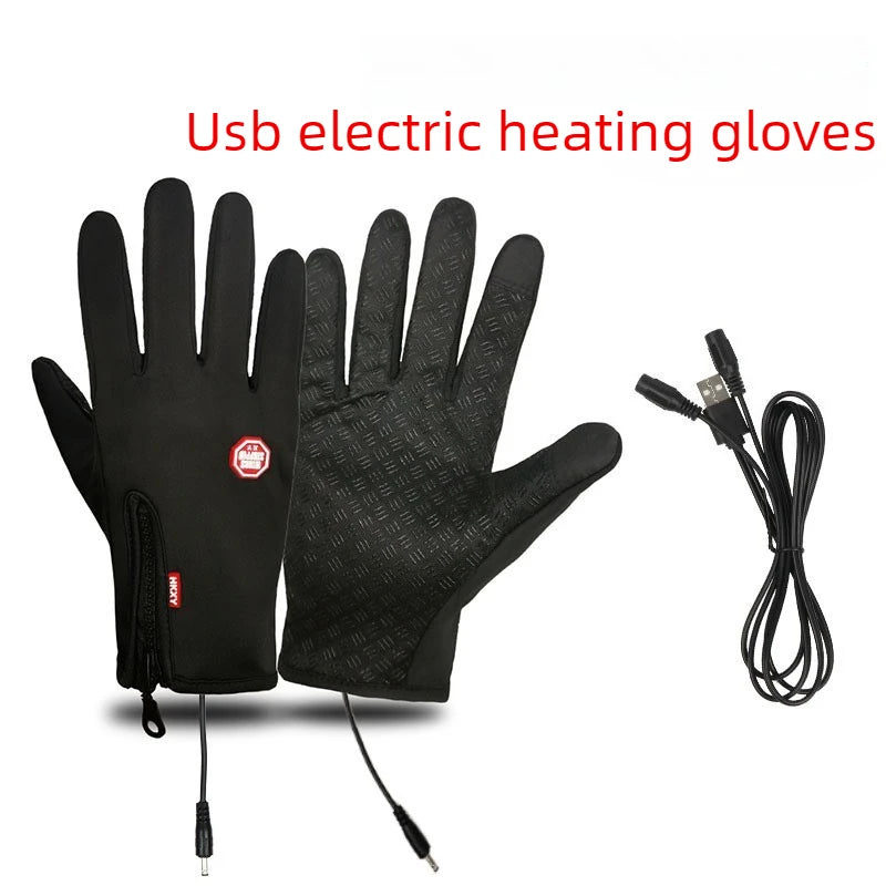 Waterproof USB Heated Winter Gloves