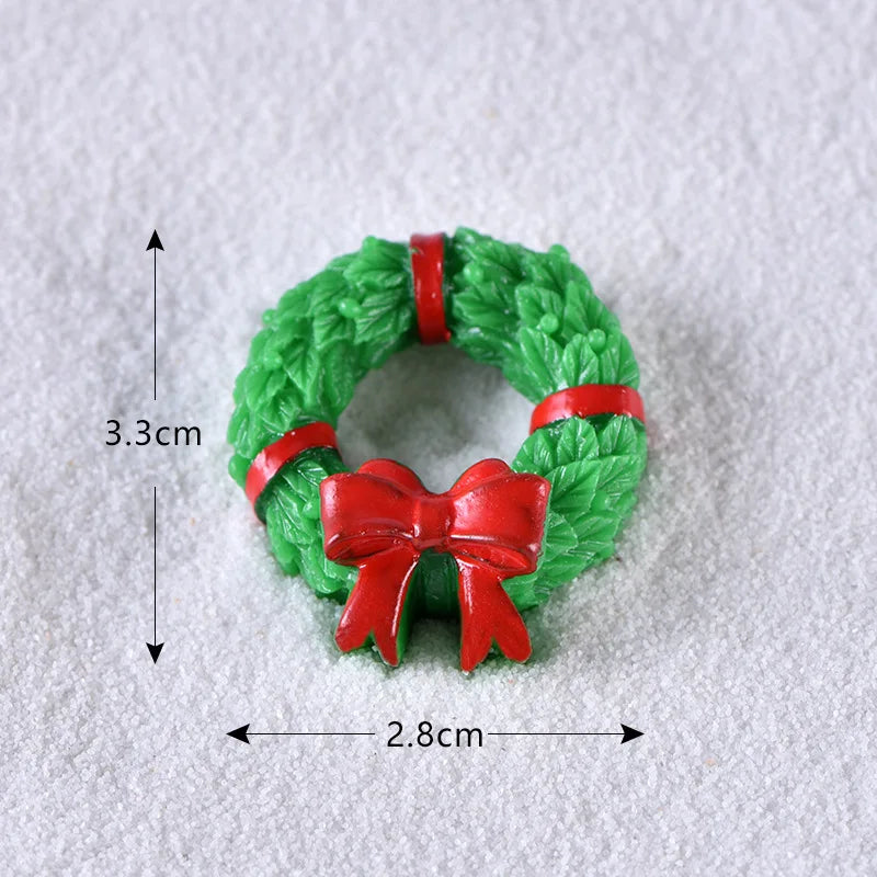 Mini Christmas Figurine Ornaments