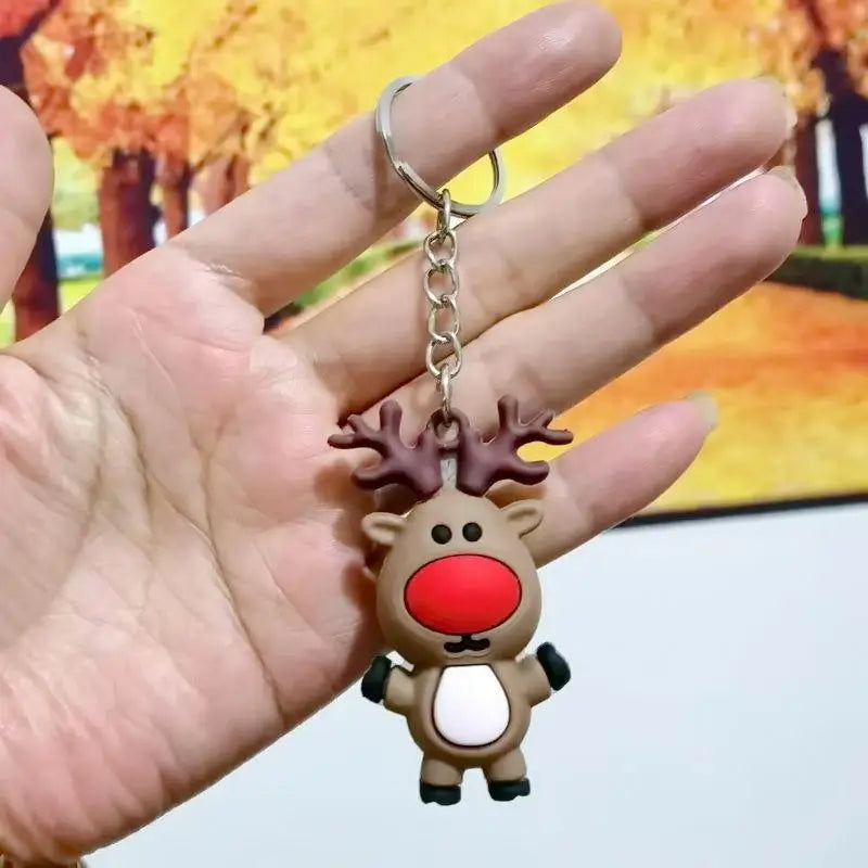 Christmas Silicone Keychain Charms