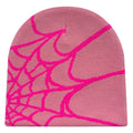 Unisex Spider Web Knit Beanie