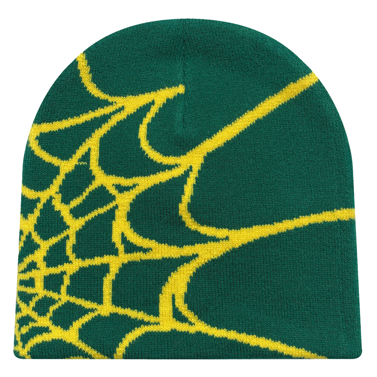 Unisex Spider Web Knit Beanie