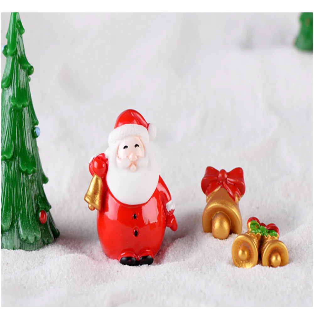 Mini Christmas Figurine Ornaments