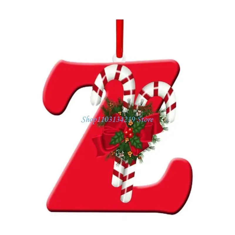 Personalized Initial Christmas Ornaments