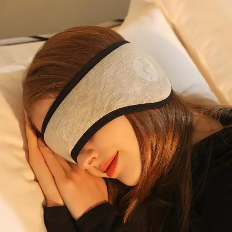 Adjustable Sleep Eye Mask with Noise-Reducing Earplugs