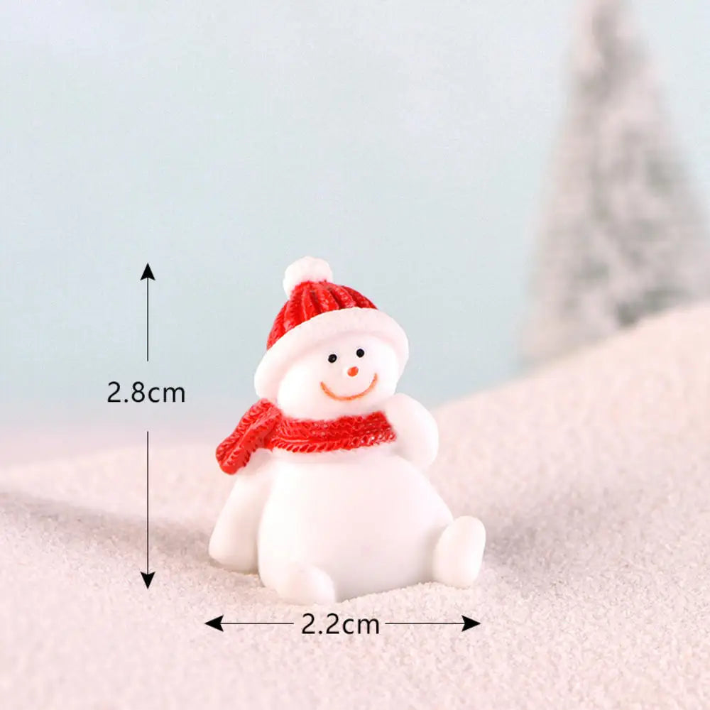 Mini Christmas Figurine Ornaments