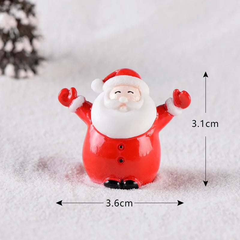 Mini Christmas Figurine Ornaments