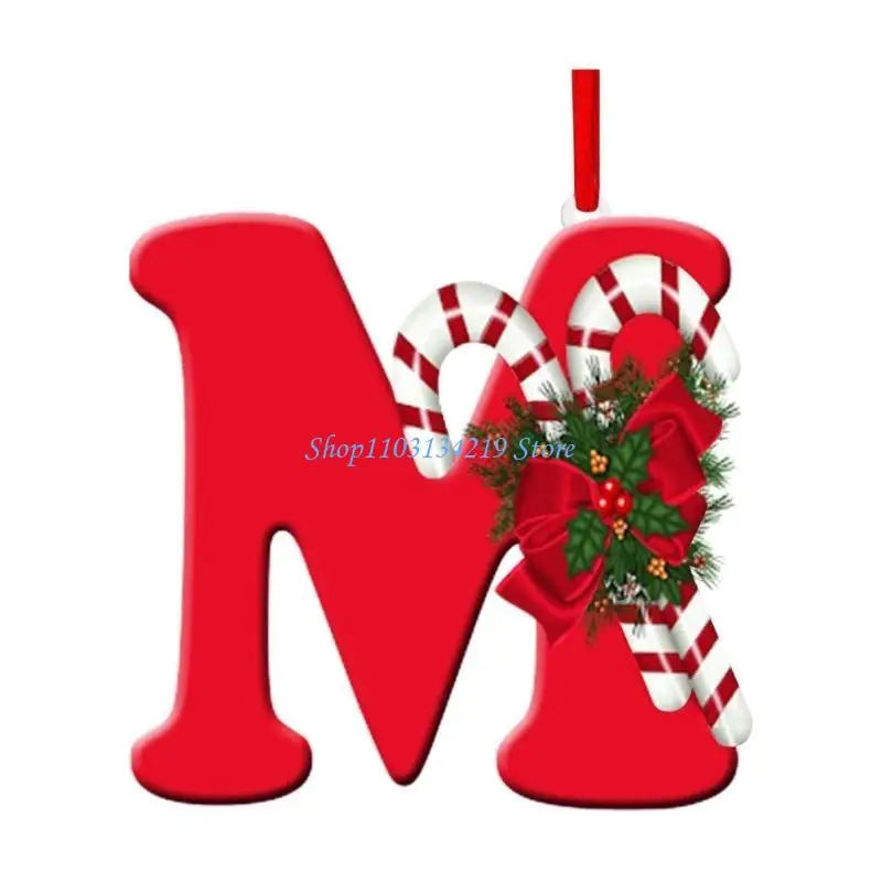 Personalized Initial Christmas Ornaments