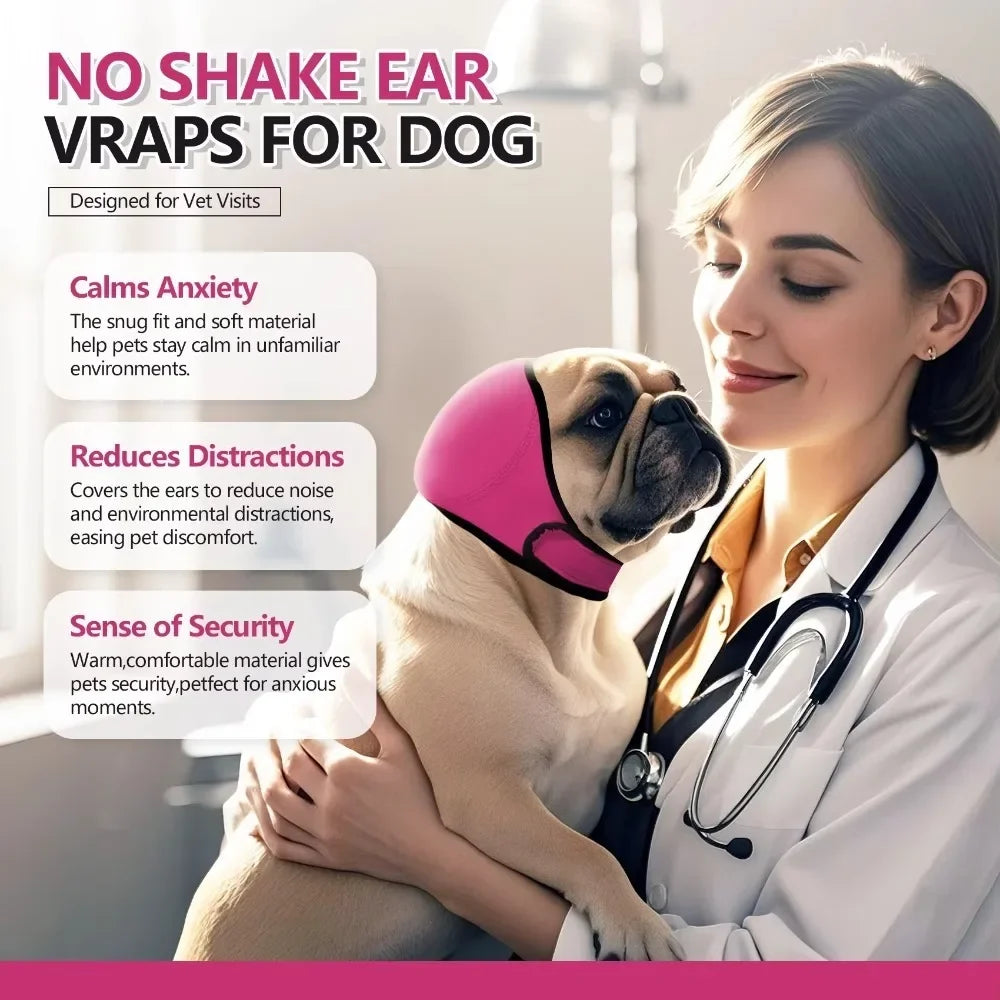 Calming Noise-Reducing Dog Head Cover